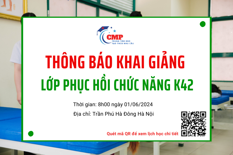 Khai giảng lớp Phục hồi chức năng K42