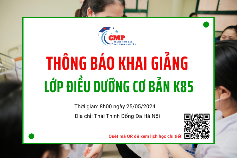 Lớp điều dưỡng cơ bản K85