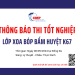 Tốt nghiệp lớp Xoa bóp bấm huyệt K67