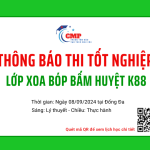 Tốt nghiệp lớp Điều dưỡng cơ bản K88